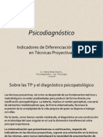 Patologias y Test Proyectivos Graficos