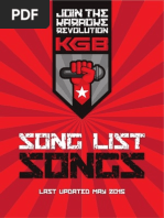 Karaoke Song List | PDF | Songs | Entertainment (General)