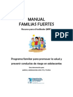 Familias Fuertes - Manual de Recursos Para El Facilitador