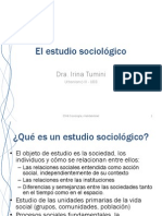 El Estudio Sociologico