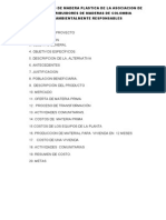 Perfil Del Proyecto Madera Plastica