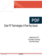 Solar PV Technologies