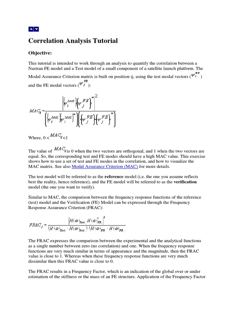 Correlation Analysis Tutorial | PDF | Matrix (Mathematics) | Normal Mode
