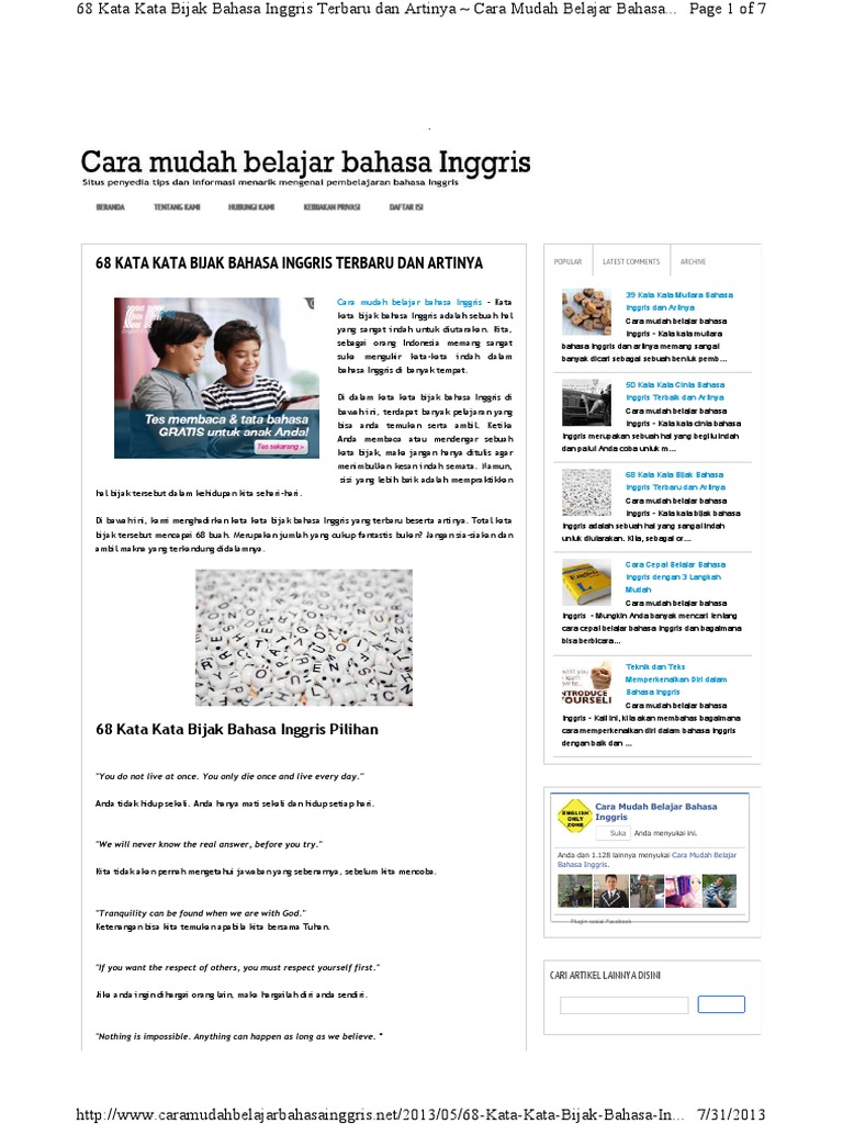 68 Kata Kata Bijak Bahasa Inggris Dan Artinya Tentang Cinta Katacint4 68 Kata Kata Bijak Bahasa Inggris Dan Artinya Tentang Cinta Katacint4
