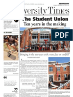 The University Times - August 28, 2009