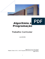 Algoritmia e Programação Relatorio 1130425 1130627