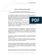 Tipos de Fibras Musculares PDF