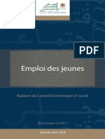 Rapport Du Conseil Economique Et Social-Emploi Des Jeune Maroc S-Vr Fr