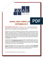 Global Legal Confex, London, September 2015
