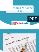 Symptoms of Swine Flu