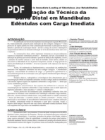 6 Utilizacion de Tecnica en Barra Carga Imediata