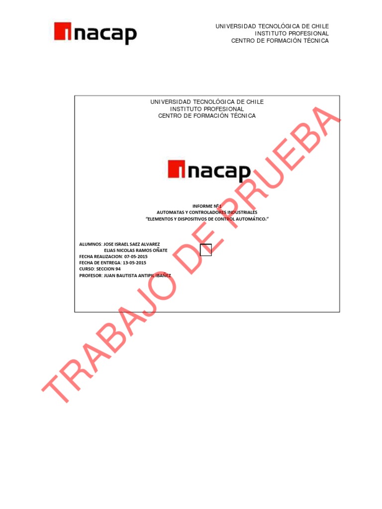 INFORMES_INACAP_2014.pdf-2 | Controlador lógico programable ...