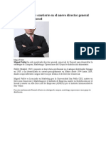 Miguel Poblet Se Convierte en El Nuevo Director General Comercial de Dinosol