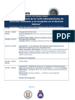 Programa Cidh Seminario