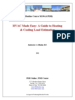 HVAC Load Estimation