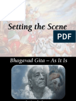 Bhagavad Gita As It Is - Setting The Scene