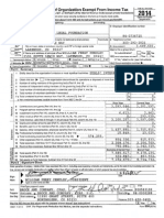 MSLF Form 990 - 2014