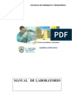 Manual Laboratorio Quimica Analitica