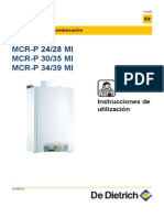 Manual Instrucciones Caldera Gas - de Dietri MCR 30-35 Mi - Not-127938-001-Aa