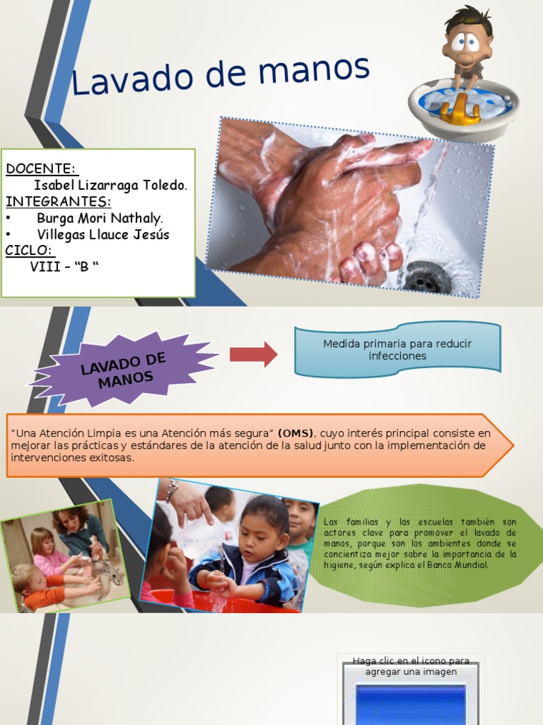 Importancia del Lavado de Manos en Salud | PDF | Lavado de manos ...