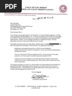 Cumberland County, North Carolina - 287(g) FOIA Documents