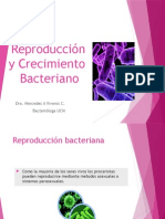 Reproducción CELULAR Y CRECIMIENTO BACTERIANO