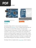 Datasheet Arduino Mega 2560