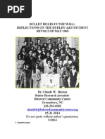 Download Bullet Holes in the Wall-The Dudley-AT Student Revolt of May 1969- 8-21-14 by Beloved Community Center of Greensboro  SN265782394 doc pdf