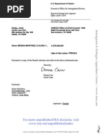 Claudia Yareni Medina-Martinez, A079 038 287 (BIA April 28, 2015)