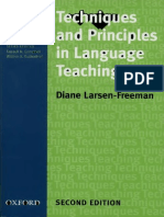 LARSEN-FREEMAN, Diane - Techniques and Principles in Language Teaching