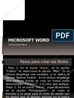 Microsoft Word