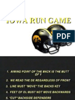 Iowa Run Game