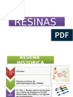 Resinas Amalgamas