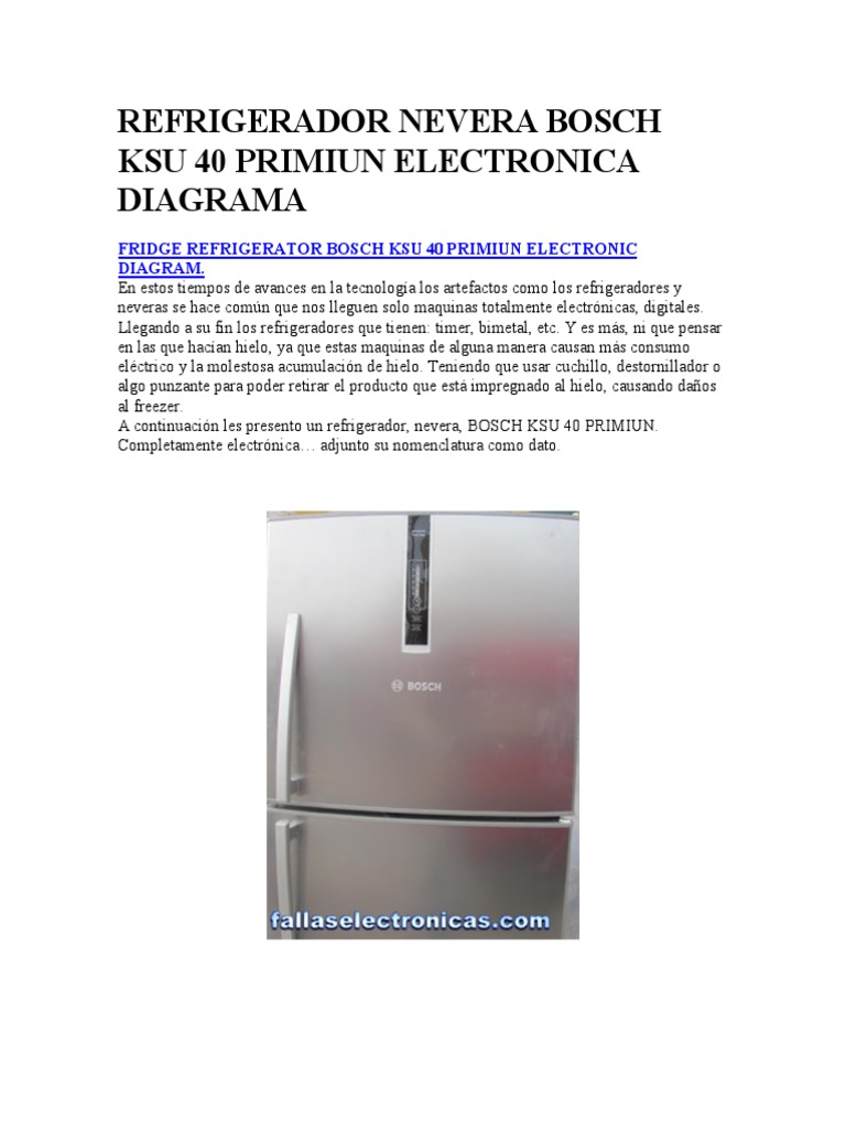 Electrolux manual