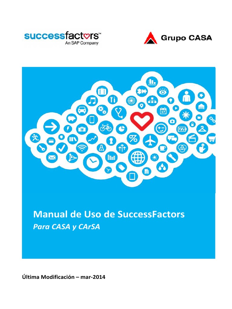 Manual - SuccessFactors v.1 PDF | PDF | Contraseña | Point and Click