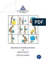 Manual Handling Exec Summary