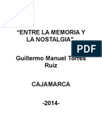 Entre La Memoria y La Nostalgia-1