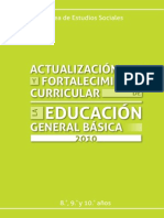 Actualizacion Curricular Egb