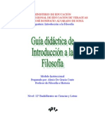 Guía Cognitiva Filosofía