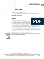 Homeopathic Ethanol: © Med Sci Monit, 2008 14 (9) : SC11-13 PMID: 18758432