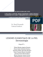 Lesiones Elementales - Dermatología