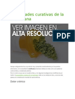 Propiedades Curativas de La Marihuana