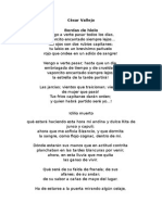 poemas de cesar vallejo