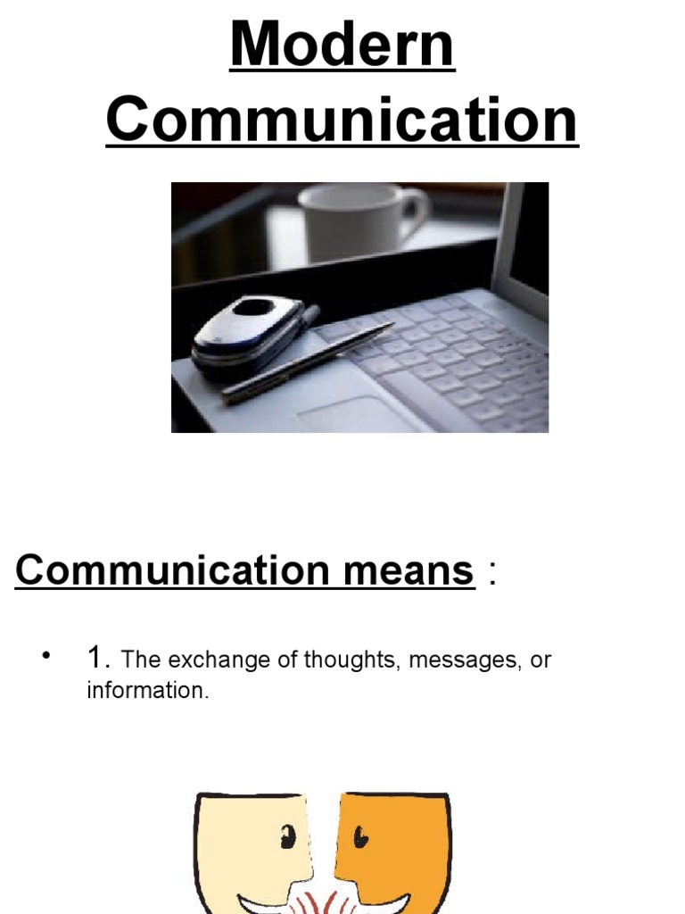 Impact of Modern Communication Today | PDF
