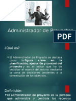 Administrador de Proyectos