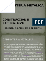 Clase 9 Construccion II - Carpinteria Metalica
