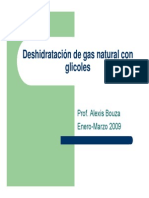 Deshidratacion de Gas Natural Con Glicoles