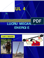Fizica - Lucru Mecanic - Energie PDF