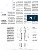 Hanna Instruments Electrode Instruction Guide HI1230B