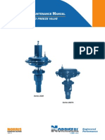 Perating and Aintenance Anual: Series 2026/2027A NO FREEZE VALVE